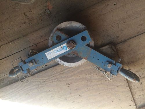 Condux hooked hanger sheave wire/ cable puller for sale