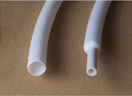 ?8mm Adhesive Lined 4:1 White Waterproof Heat Shrink Tubing 1M Tube Sleeve