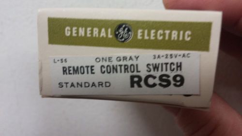GRAY RCS9  general electric remote control switch on off FREE SHIPPING