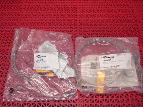 Lot of 2 andrew commscope l4sgrip support l5sgrip hoisting grip 7/8&#034;  new for sale