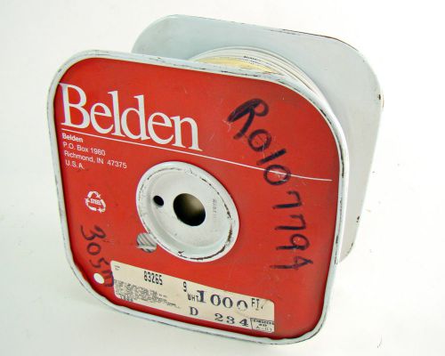 1000&#039; belden 83265 silver coated copper coax wire - rg-178b/u, 30 awg for sale