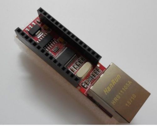 2PCS ENC28J60 Ethernet Shield for Arduino Nano 3.0 RJ45 Webserver Module