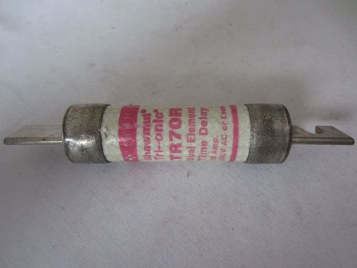 Gould Shawmut TR70R Fuse 70A 70 Amps Tested