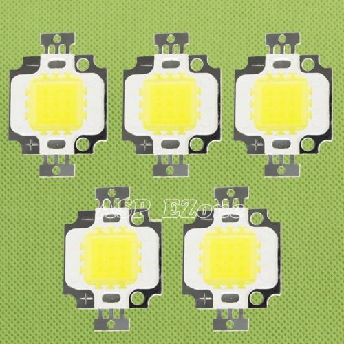 5pcs 10w white high power led 500lm smd for sale