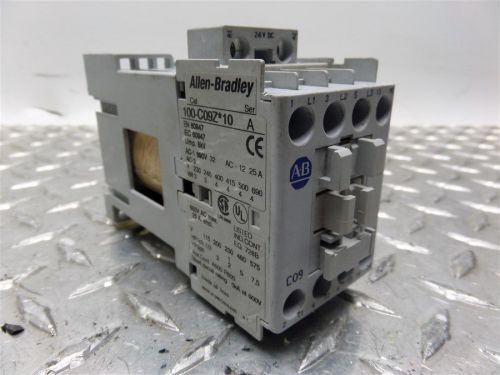 Nice! ab allen bradley 100-c09z*10 ser a electrical contactor for sale