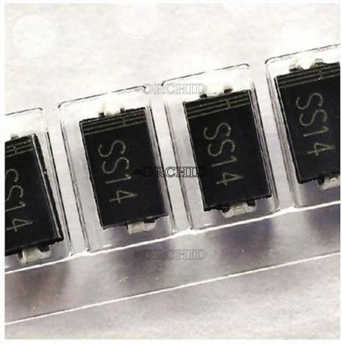 50pcs ss14 1n5819 smd schottky diode new #335212