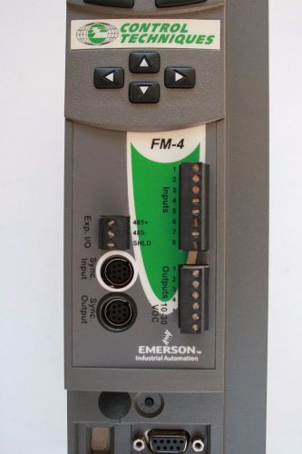 EMERSON INDUSTRIAL AUTOMATION CONTROL TECHNIQUES FM-4 EN208 POGRAMMING MODULE