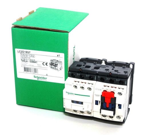 Lc2d18g7  schneider electric reversing contactor **nib** for sale