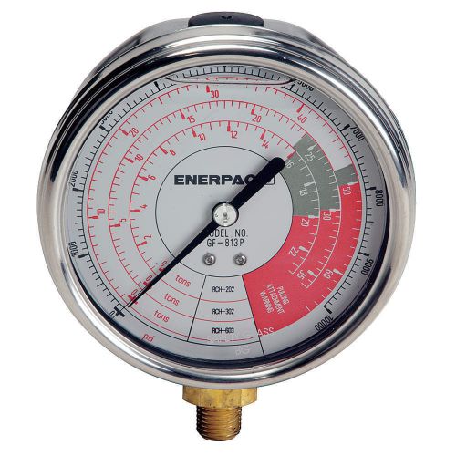 ( 2)  enerpac pressure gauges gf813p last 2 go togeather 1 auction for sale