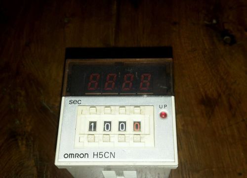 OMRON H5CN-XBN TIMER 100 TO 240 VAC $39