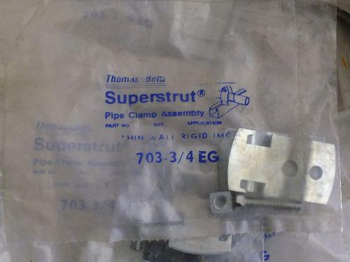30 SUPERSTRUT 703 3/4 PIPE CLAMPS THOMAS BETTS