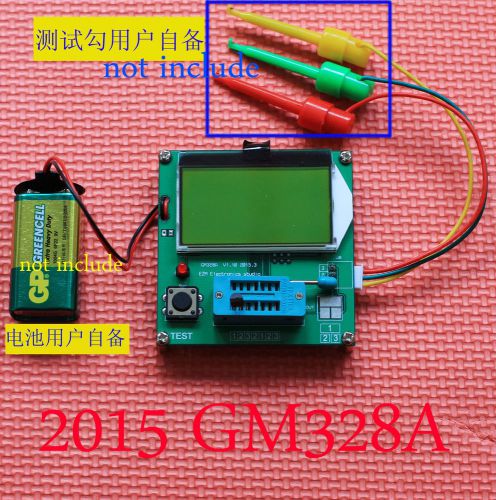 GM328A ESR Meter Transistor Tester Diode Triode Capacitance Inductance NPN, PNP