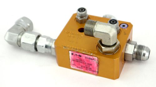 Eaton vickers 630aa00065a industrial hydraulic valve assembly block unit for sale
