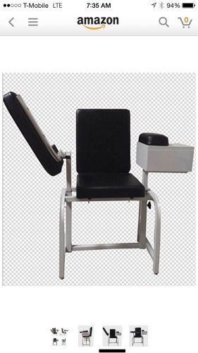 Blood drawing chair with cabinet and two armrests for sale