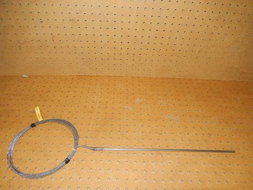 New pyromation type k thermocouple k48u-16-00-15-f3b180 for sale