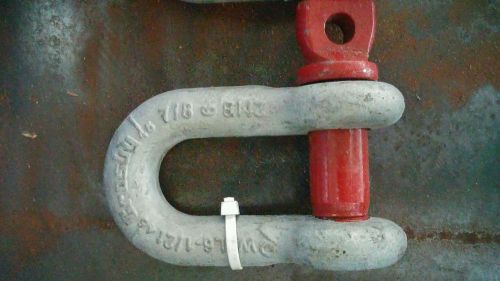 Crosby 6 1/2 ton shackle 7/8 in