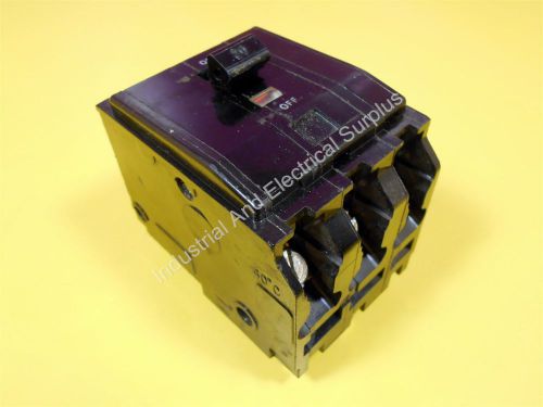 Square D - Type QO - 3 Pole - 240 VAC. - 20 Amp. - QO320 - Tested &amp; Inspected