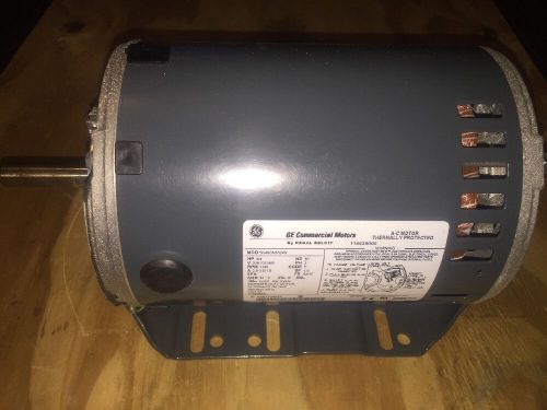 Ge commercial motors 5k49sn6324s 3/4 hp a-c motor new in box for sale