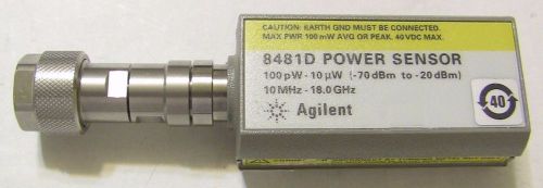Agilent 8481D Power Sensor, 18.0 Ghz