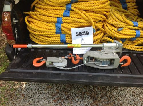 Lug-All 6000-15 Cable Winch / 3 Ton Come A Long 3000#/6000#