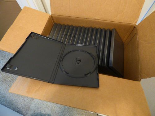 DVD Cases Dark Grey 16 Unused