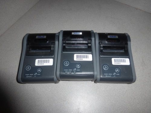 Lot of 3 Epson TM-P60 Model M196D Thermal Printers with Bluetooth