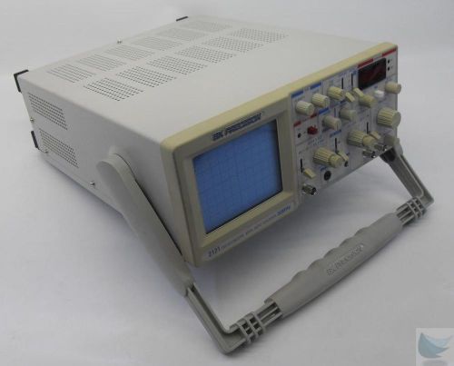 BK Precision 2121 Oscilloscope 30Mhz Two Channel with Auto Counter WORKING