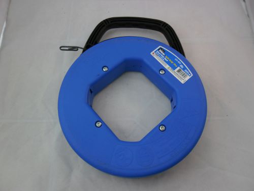 Ideal steel fish tape 75&#039;; #31-032 vgc electrical or communication cable pulling for sale