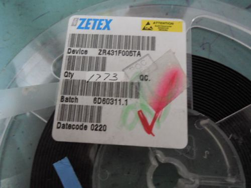 1773 PCS ZETEX ZR431F005TA