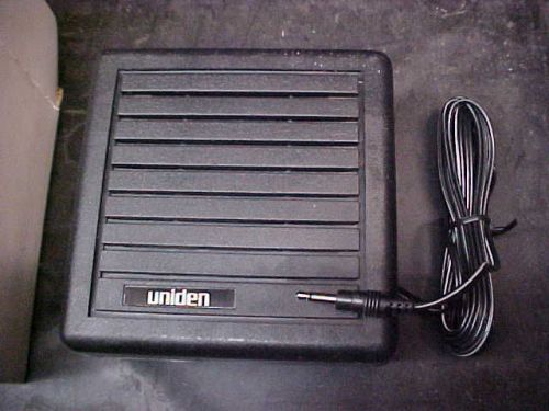 new uniden external mobile speaker in box esp-26 with male pin connector