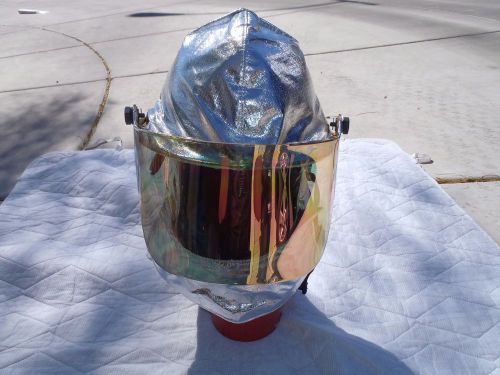 Morning Pride Helmet Aluminated  Firefighting NOMEX Shroud Cover (Item#545)