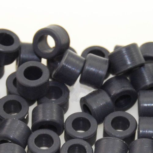 50 Pcs Small Type BLACK Color Dental Silicone Instrument Color Code Rings