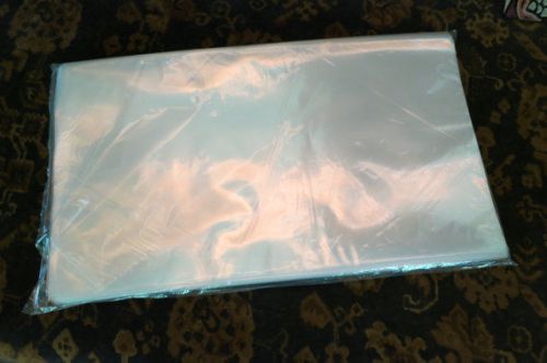 10 x 18 clear poly plastic bags 3 mil for packaging or shipping - 100 units for sale
