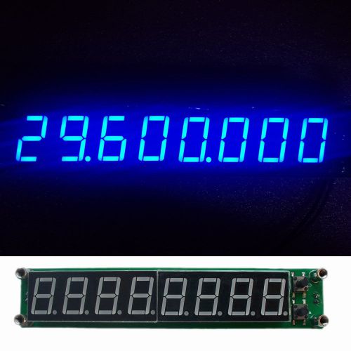 0.1-60MHz 20MHz~ 2.4GHz RF Singal Frequency Counter Tester LED Meter Ham Radio B