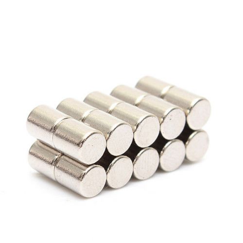 20pcs 4x5mm n52 neodymium cylinder super strong rare earth magnets for sale