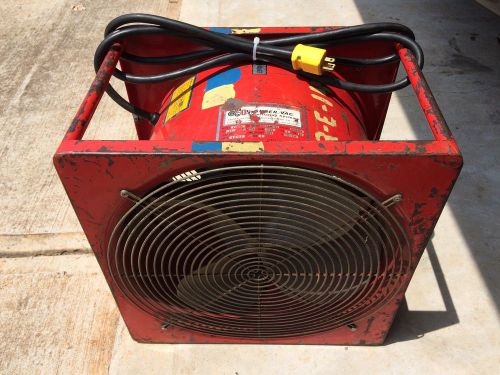 Supervac ventilation smoke ejector extractor p164se fire or special effects fan for sale