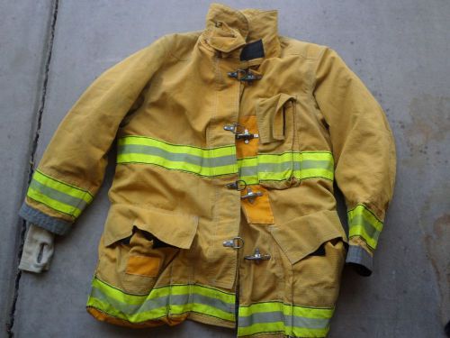 42x35 - Globe Men Firefighter Jacket Turnout Bunker Fire Gear #9 Halloween