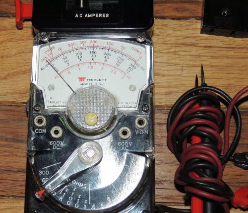 Vintage Triplett Multimeter Model 310 Broken AS-IS