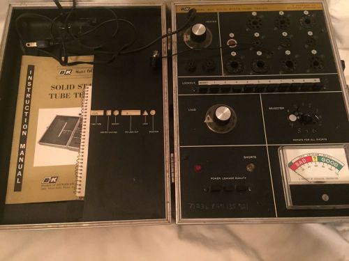 Vintage B&amp;k Solid State Tube Tester Working Condition