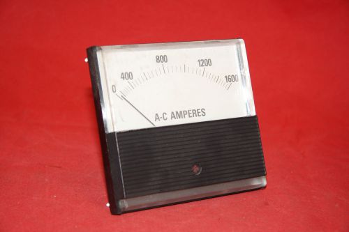 Modutec - amp meter 0 - 1600 a-c amperes for sale