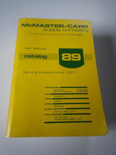 McMaster-Carr Catalog 89
