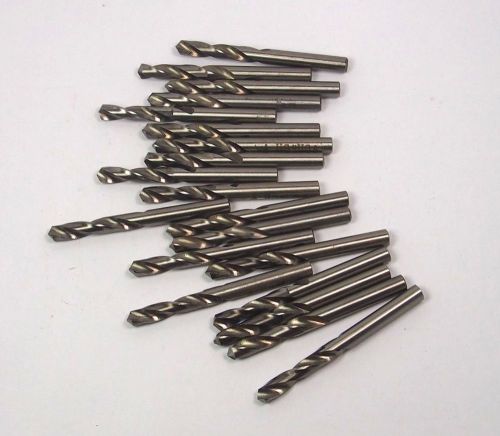 Screw Machine Drills &#034;A&#034; HSS 118D 1-5/16&#034; LOC x 2-7/16&#034; OAL USA QTY 20 &lt;2169&gt;