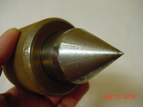 Live center lathe tooling  heavy weights 3-1/2 lbs. for sale