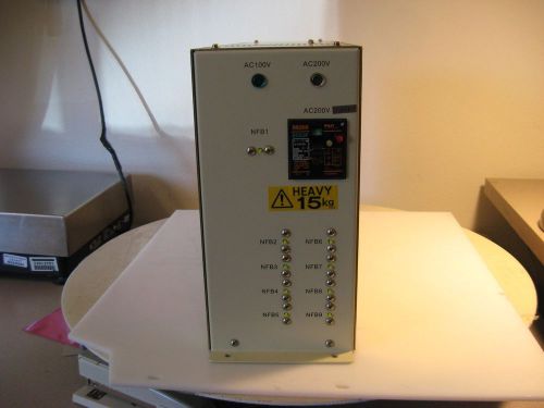 Dainippon screen dns 200w track coater power supply gebh-001x2 for sale