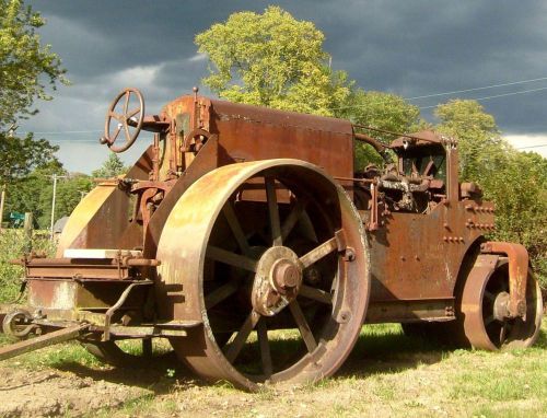 Buffalo springfield road roller the ultimate steampunk lawn ornament restoration for sale