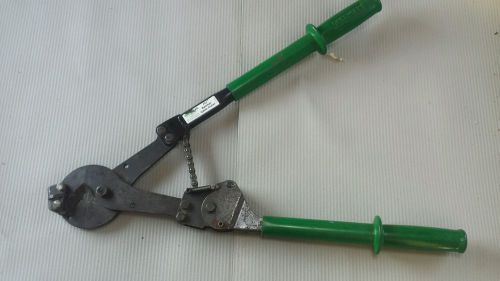 Greenlee 757 ratcheting cutters