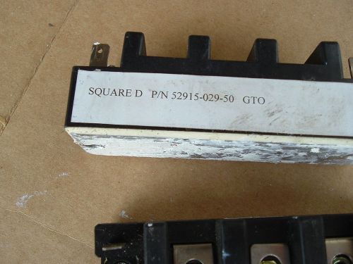 *LOT OF 2*  Square D Omegapak GTO  52915-029-50 5291502950 POWER BLOCK