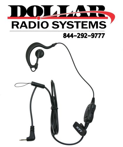 New HYT EHS09 VOX Single Wire Earpiece Headset IN-LIN PTT TC-320 TC320 Radios