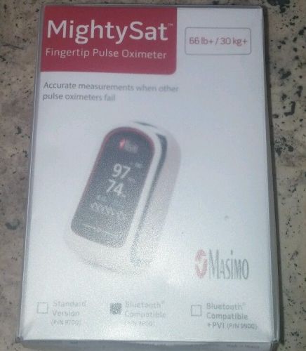 Masimo MightySat Fingertip Pulse Oximeter With Bluetooth