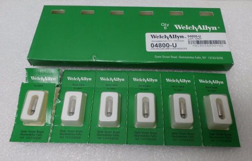 Welch Allyn-2.5 VACUUM LAMP F/LARYNGSCOPE,Ref#04800-U(6Pcs Per Pack)Diagnostic